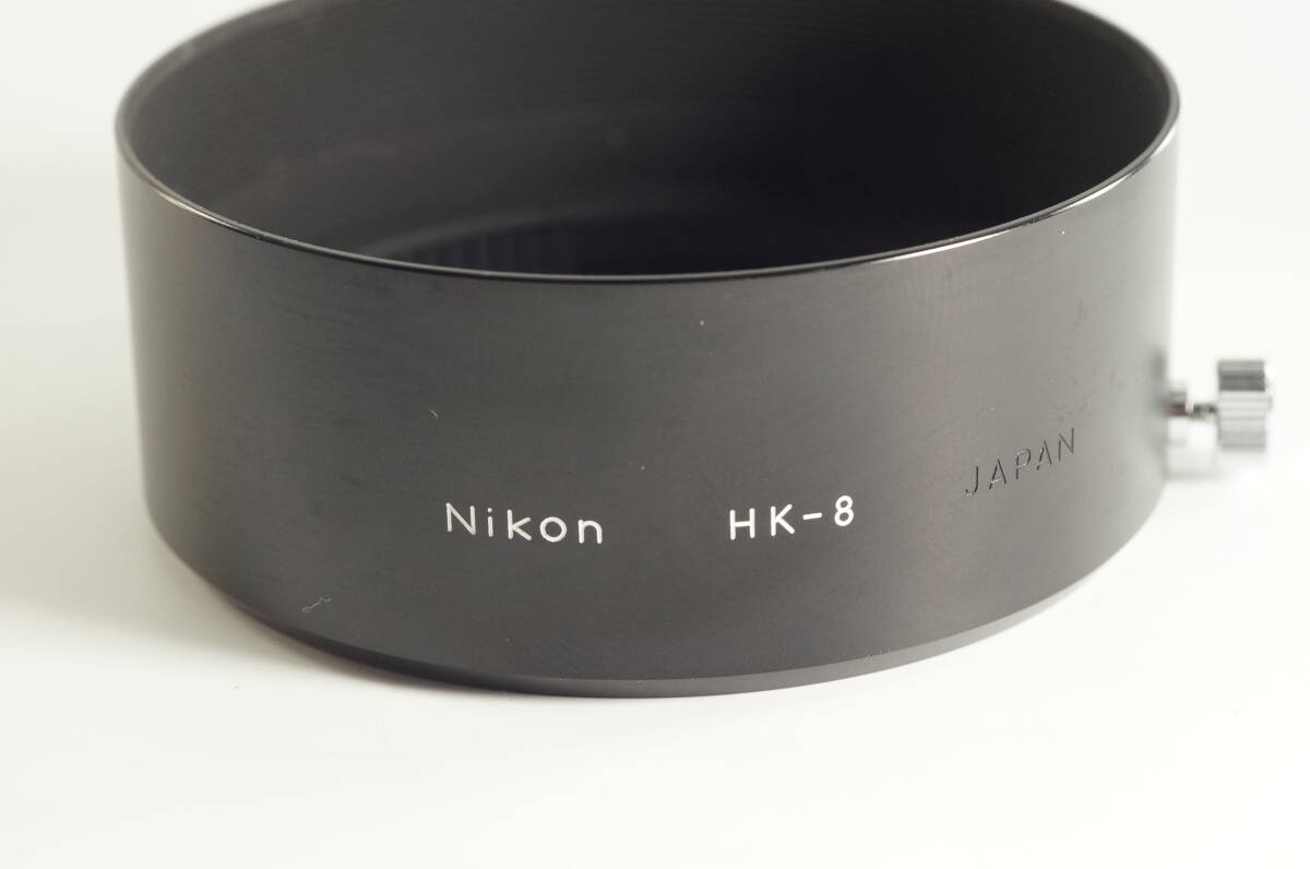 影EG【キレイ 】Nikon HK-8 Series E 36-72mm F3.5用 ニコン メタルフード_画像1