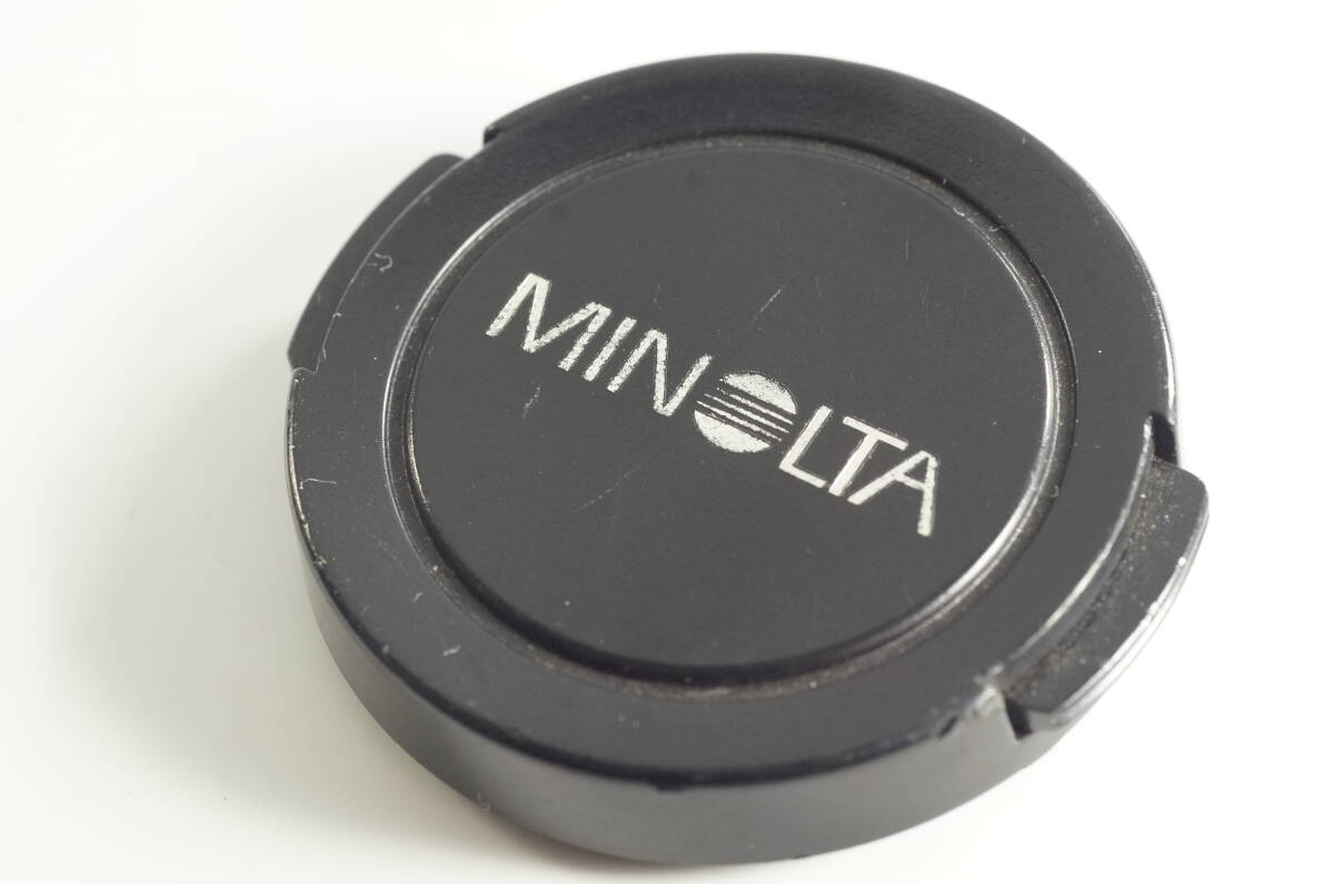 蓋CG【並品 送料無料】Minolta 40.5mm径 ミノルタ 純正 クリップオン式 レンズ キャップの画像1