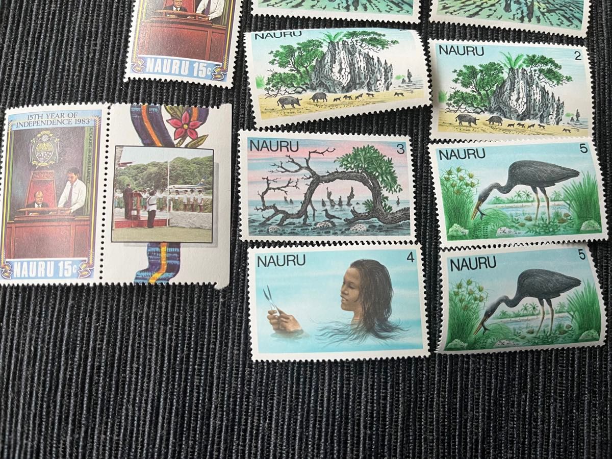 ナウル共和国　未使用切手