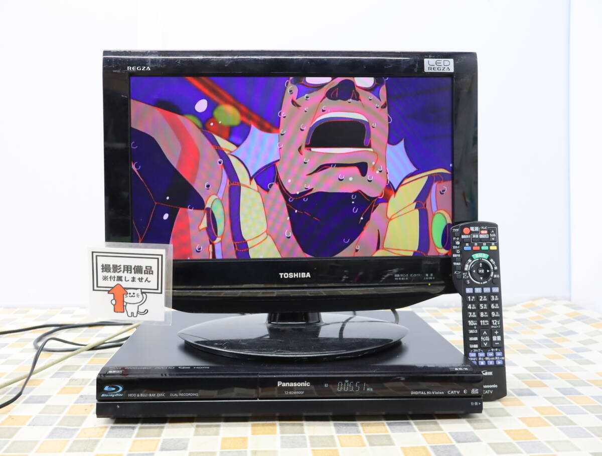 △2番組同時録画 Wチューナー｜CATV セットトップボックス｜Panasonic TZ-BDW900F 500GB BDレコーダー｜ Blu-ray ハイエンド STB ■O3579