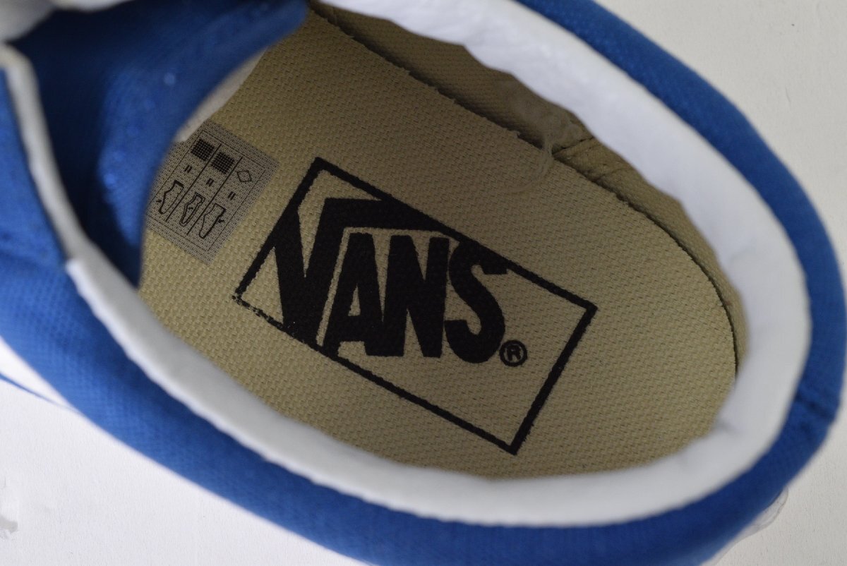 2355-24C0206★ヴァンズ VANS ★新品 未使用 23.5cm オールドスクール OLD SKOOL バンズ TRUE BLUE 青白　_画像4