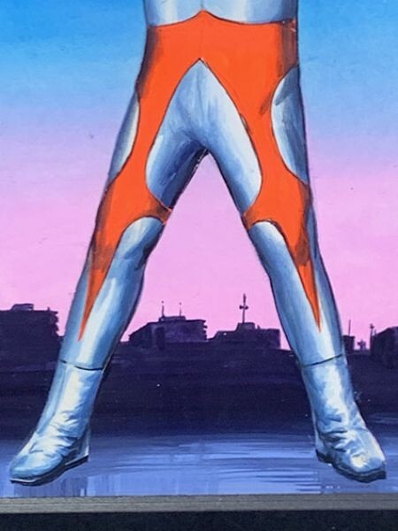 ウルトラマンA」直筆版権イラスト 水彩 紙 まんだらけ保証書 ウルトラマンA」直筆版権イラスト 水彩 紙 まんだらけ保証書