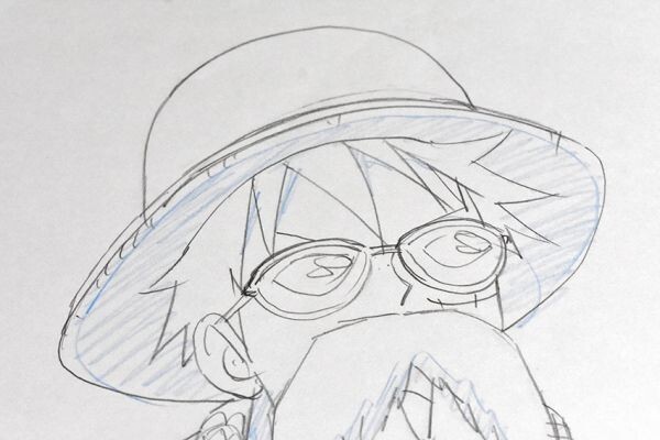 ワンピース(ONE PIECE)動画「モンキー・D・ルフィ 」 23×34.5 ワンピース(ONE PIECE)動画「モンキー・D・ルフィ 」 23×34.5