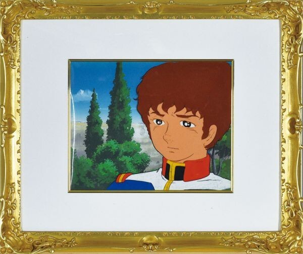 セル画】ガンダム アムロ セル画 コピー背景付 - ガンダム セル画】ガンダム アムロ セル画 コピー背景付 - ガンダム