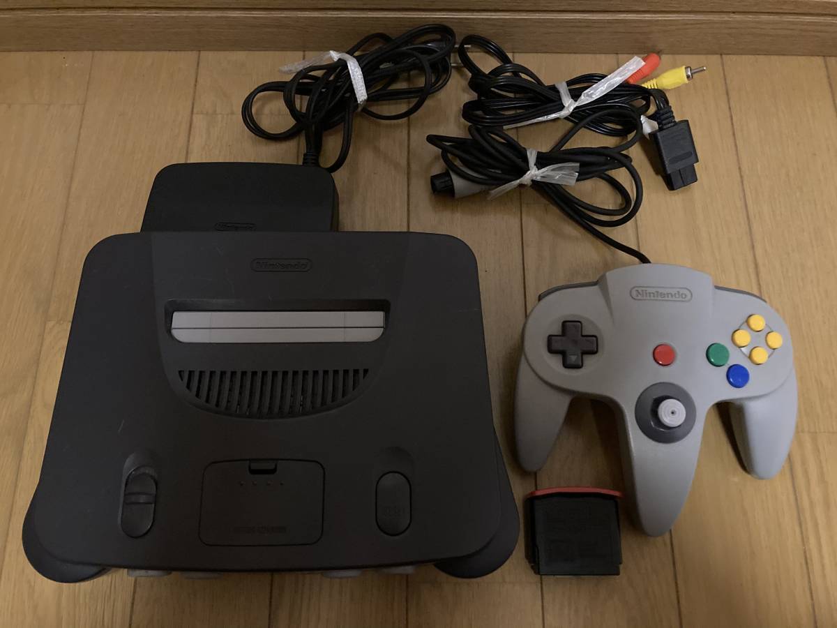 即決! 5台セット 任天堂 NINTENDO 64 本体 メモリー拡張パック コントローラー セット ニンテンドー N64_画像6