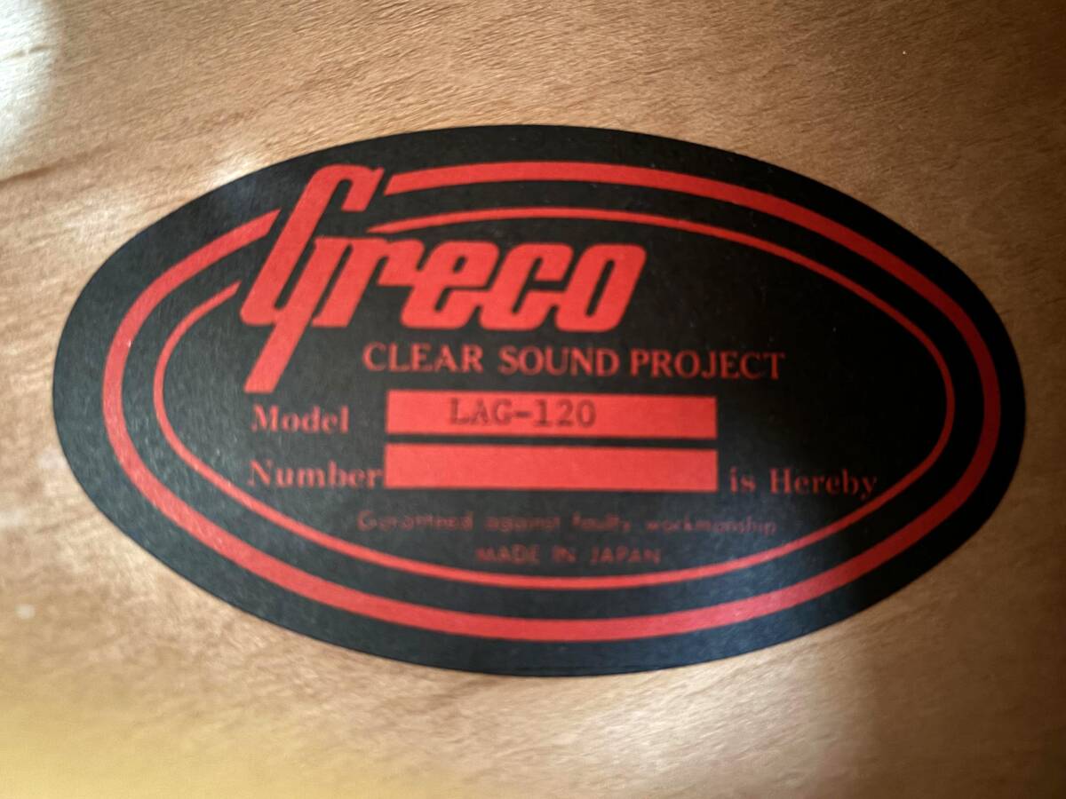 Greco LAG-120 1992年製 CLEAR SOUNDO PROJECT_画像9