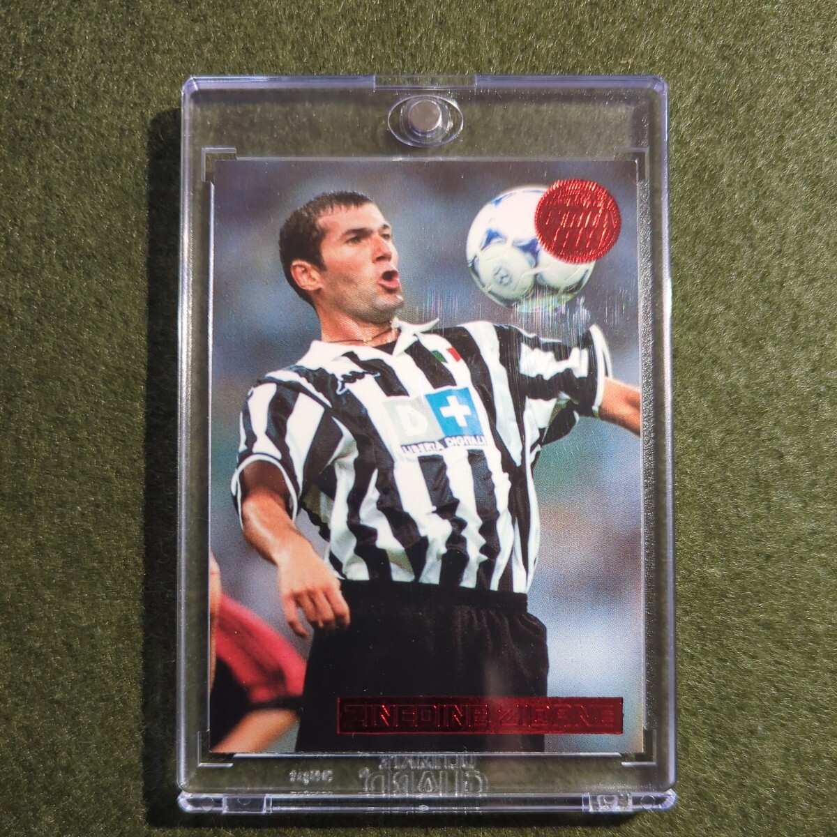 MERLIN SERIE A 99 ZIDANE RED パラレル 100 シリの画像1