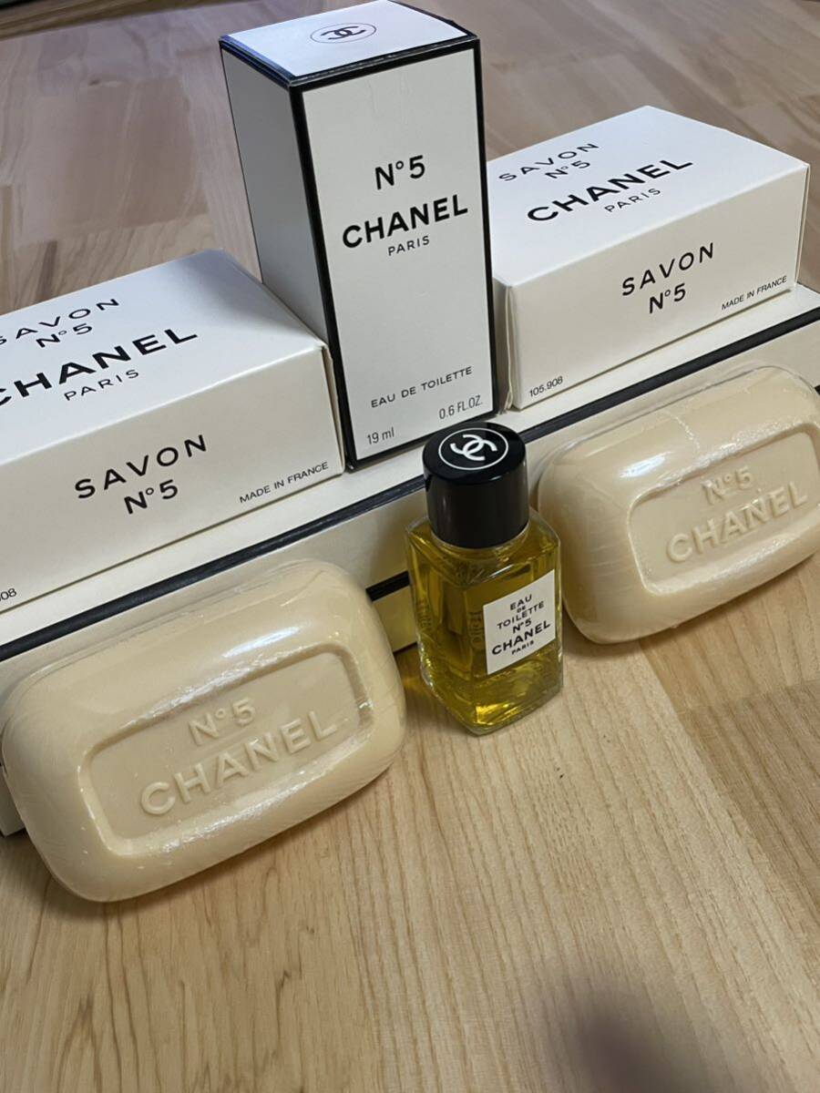 1円〜 CHANEL シャネル 石鹸 香水 サヴォン オードトワレ 未使用 E24032202の画像2