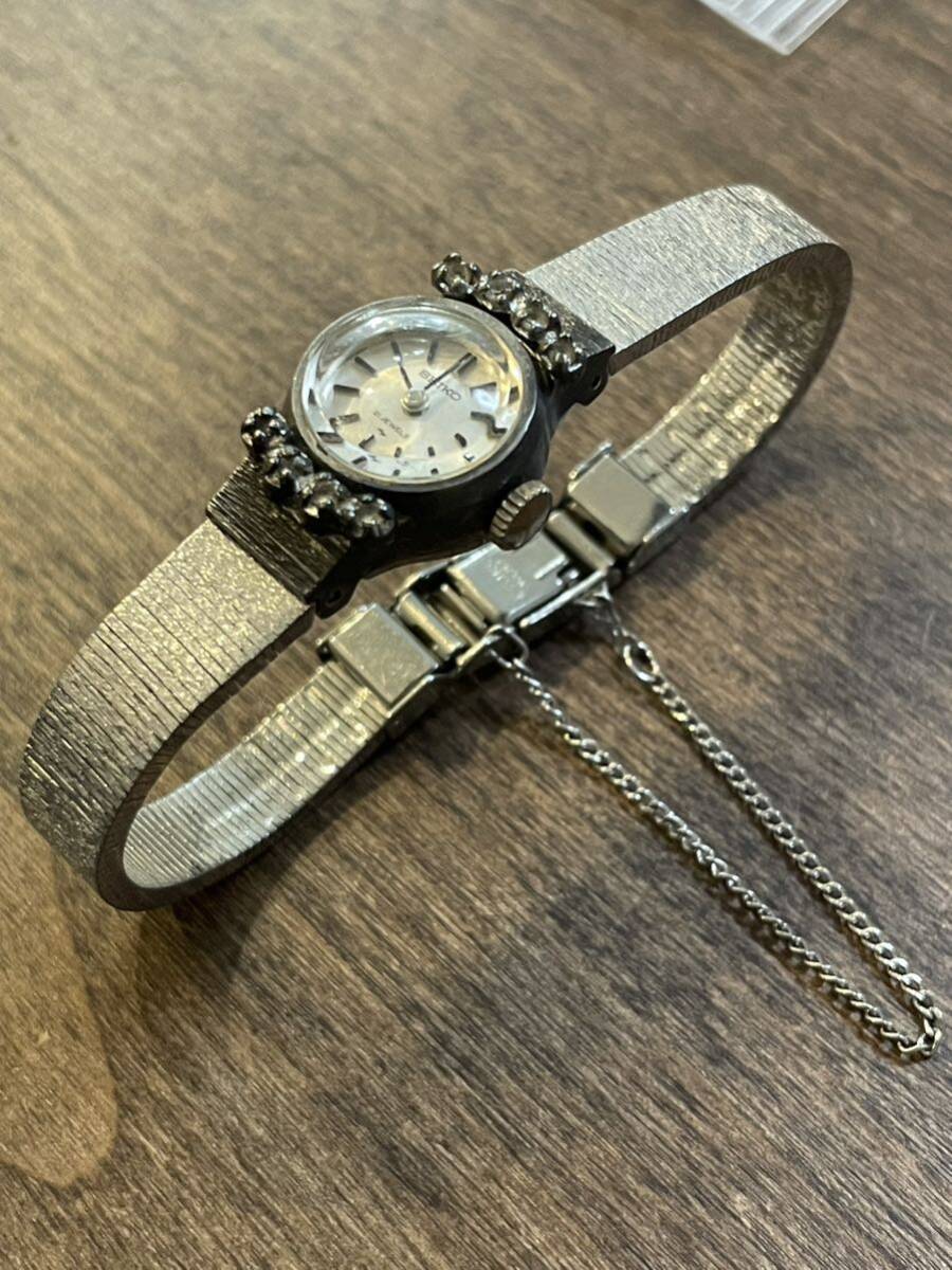 1円〜 SEIKO セイコー 手巻き レディース 腕時計 B24012617の画像2