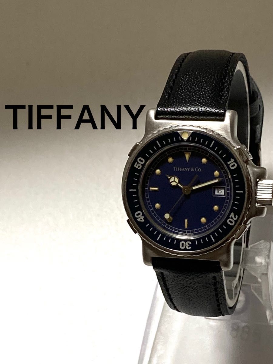 極美品！ TIFFANY ティファニー　ダイバーズ　ユニセックスサイズ　男女兼用