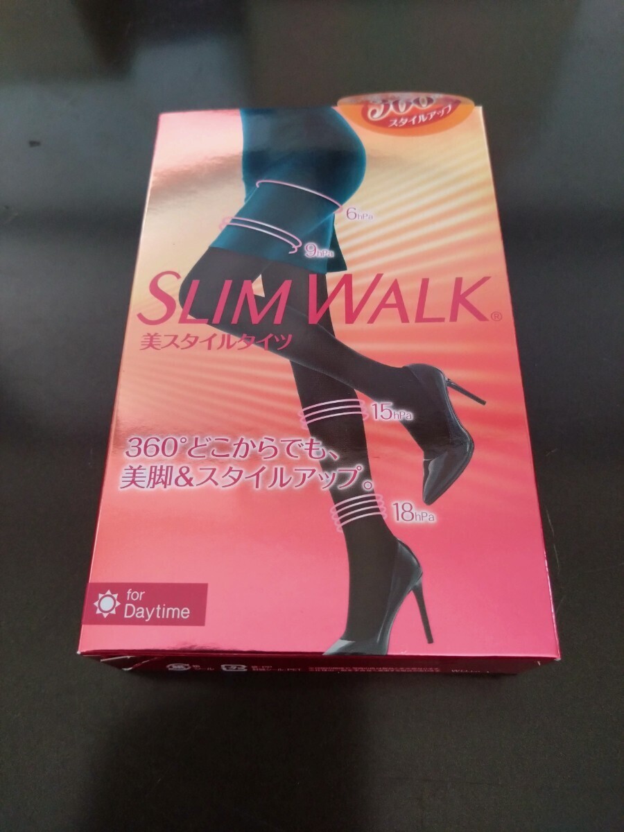 ★ SLIM WALK スリムウォーク 美スタイルタイツ カラーブラック 80デニール サイズM〜L ☆_画像1