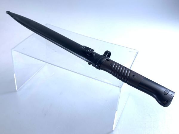 【秋SALE】FCW 製 Seitengewehr84/98 銃剣 (樹脂製刀身)銃剣用鞘セット各社 Kar98K 対応 ☆検 マウザー モーゼル M712 C96 P08 P38 MP40_画像4