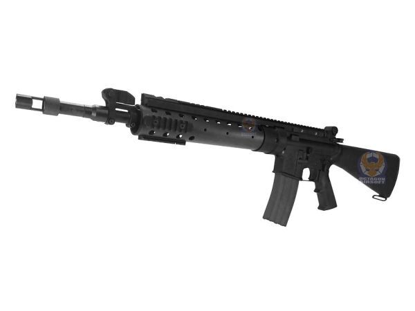 FCW 製 マルイ M4 MWS GBB対応 Mk12 SPRマークスマンライフル カーボン製 フロントキット 検）SR 25 M4 M4A1 CQB AR15 M16 SR16 SR47_画像9