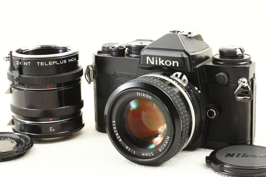 ジャンク品◆Nikon ニコン FE Ai Nikkor 50/1.4◆一眼レフフィルムカメラ/A3883_外観、ジャンク品コンディション！