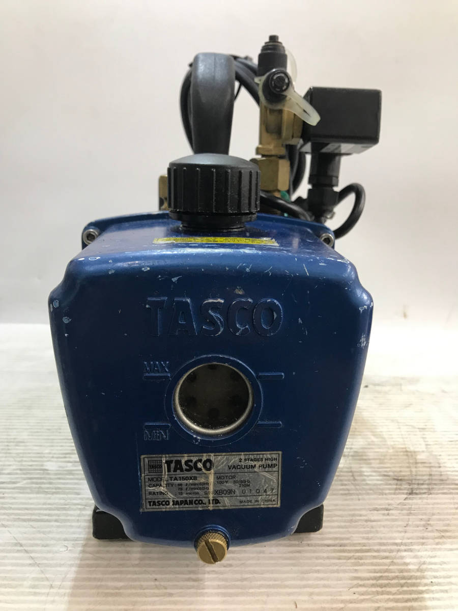 【中古品】イチネンTASCO 真空ポンプ TA150XB/ITQ67SX3FNMU_画像3