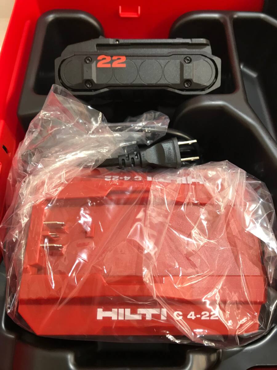 【未使用品】HILTI 充電式寸切ボルトカッター STR 4-22/ITQ0YQLAS1Y8_画像3