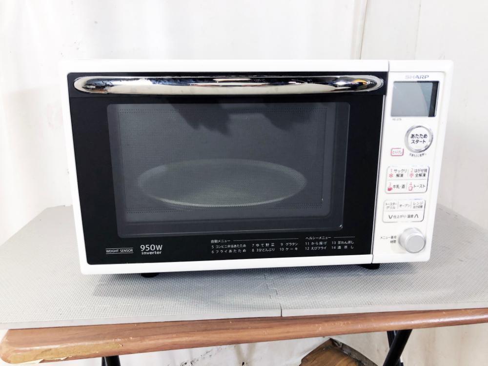  nationwide free shipping * super-beauty goods used *SHARP 20L [ is ... all ..*sakli..]! microwave oven [RE-S7B-W]D64Z