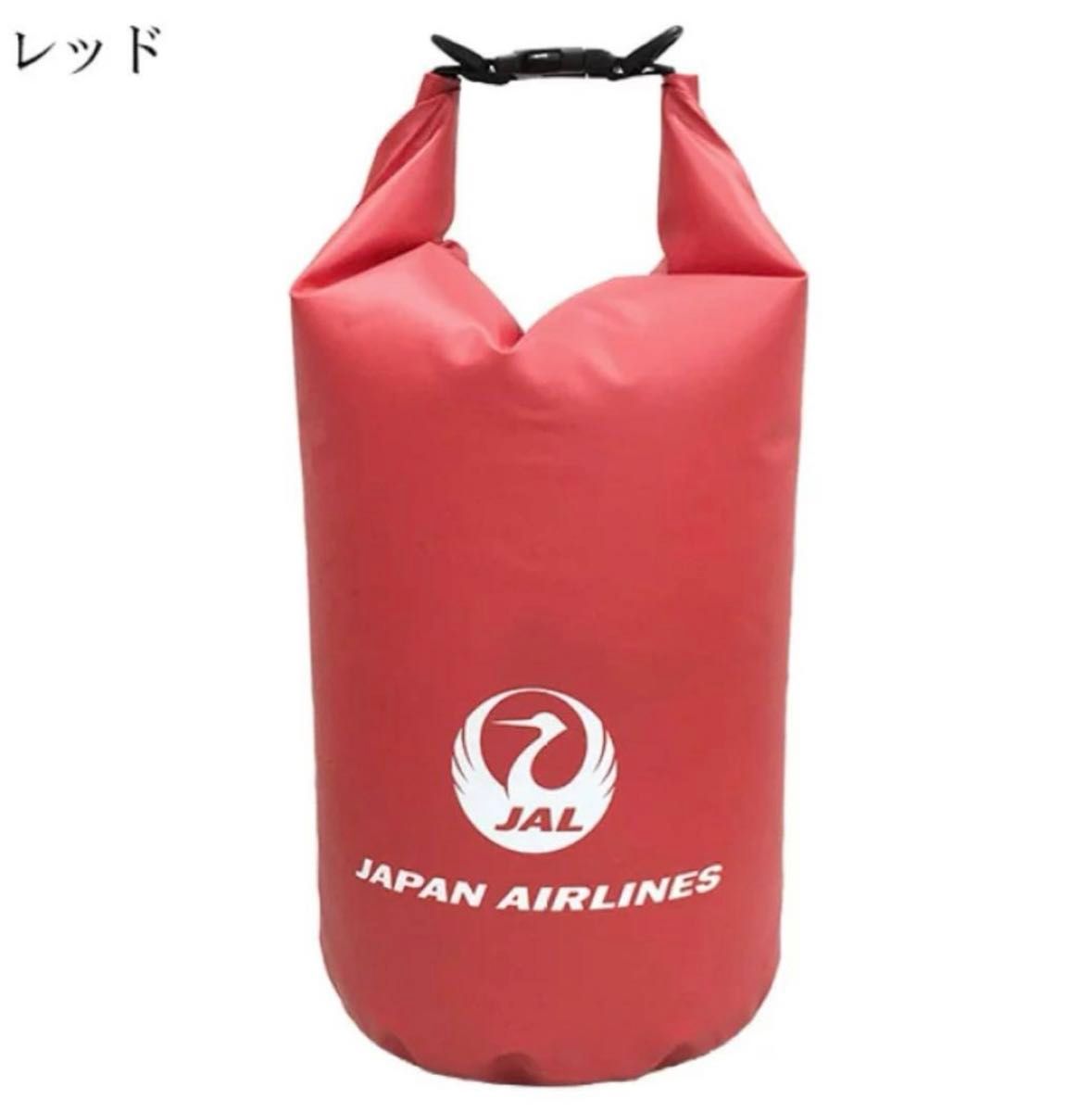 新品未使用 JAL 日本航空 スポーツショルダーバッグ 防水 撥水 レッド