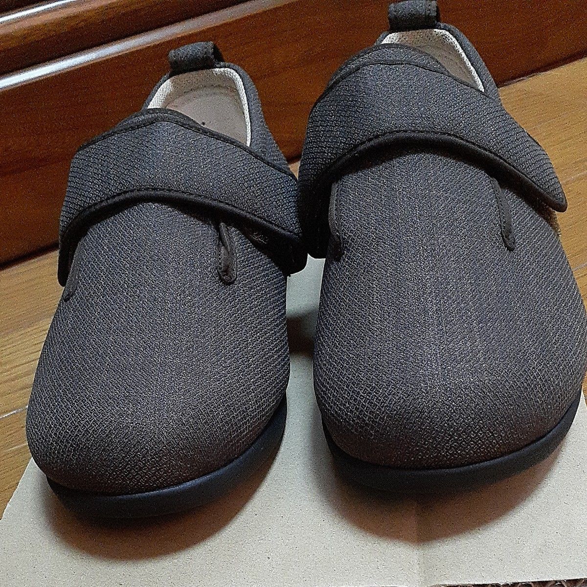 あゆみ　ダブルマジック　靴　茶色　Lサイズ23~23.5㎝　