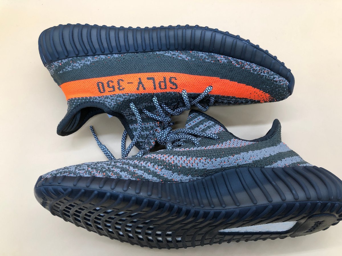 ☆未使用品☆ adidas アディダス YEEZY BOOST 350 V2 HQ7045 サイズ:27.5cm イージーブースト BELUGA スニーカー[75-0107-O4]_画像7