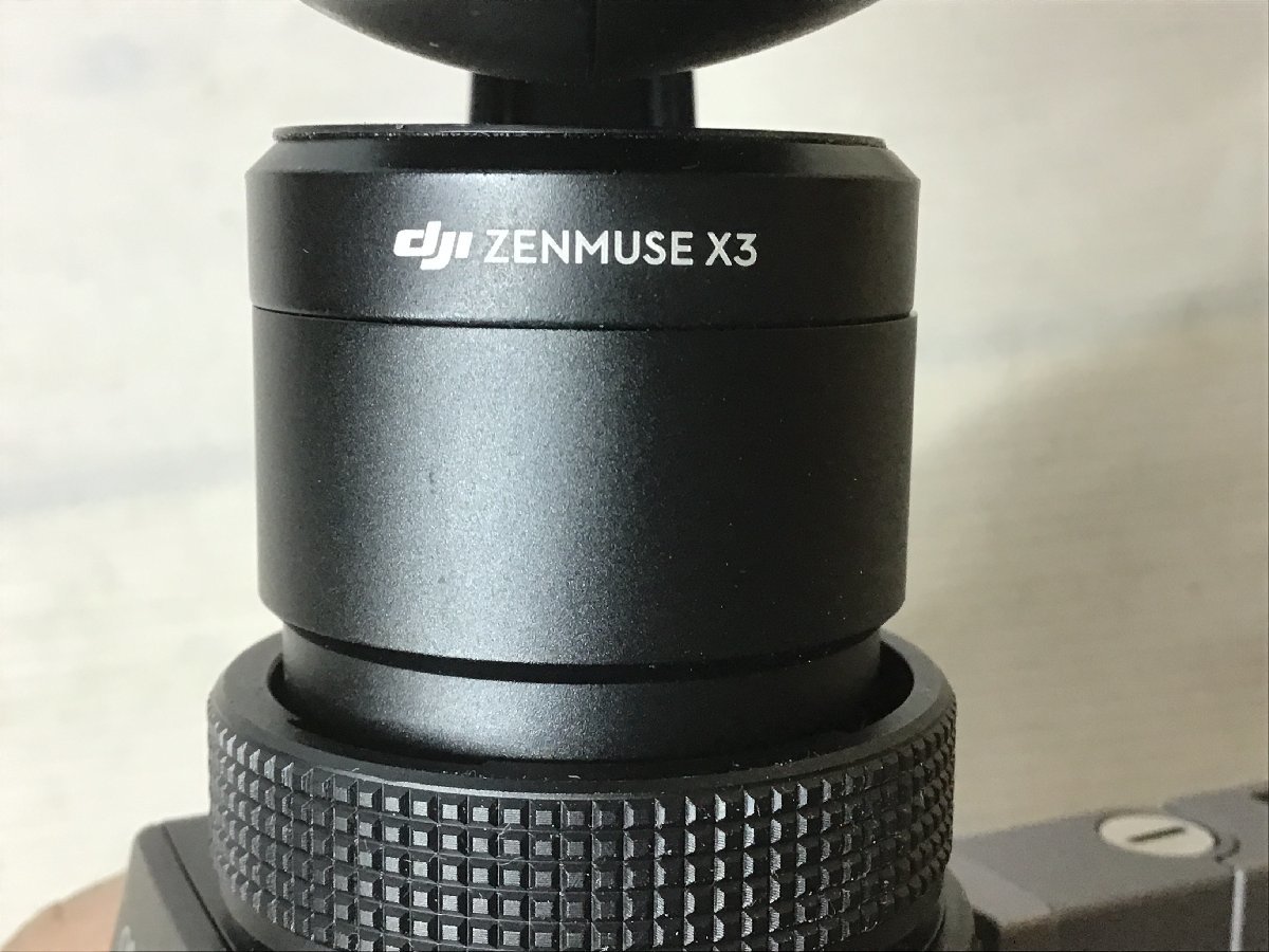 【ジャンク・現状品】DJI OSMO オズモ ZENMUSE X3 OM160 ジンバルカメラ カメラ一体型スタビライザー 動作不良 [554-0210-W1]_画像7