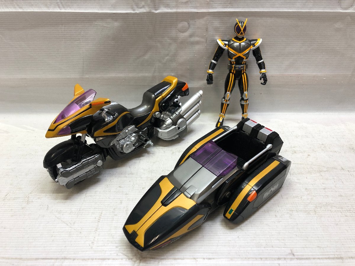 仮面ライダー555 ファイズ フィギュア 3点まとめ カイザ＆サイドバッシャー ウルフオルフェノク ホースオルフェノク【現状品】[33-0322-M9]_画像4