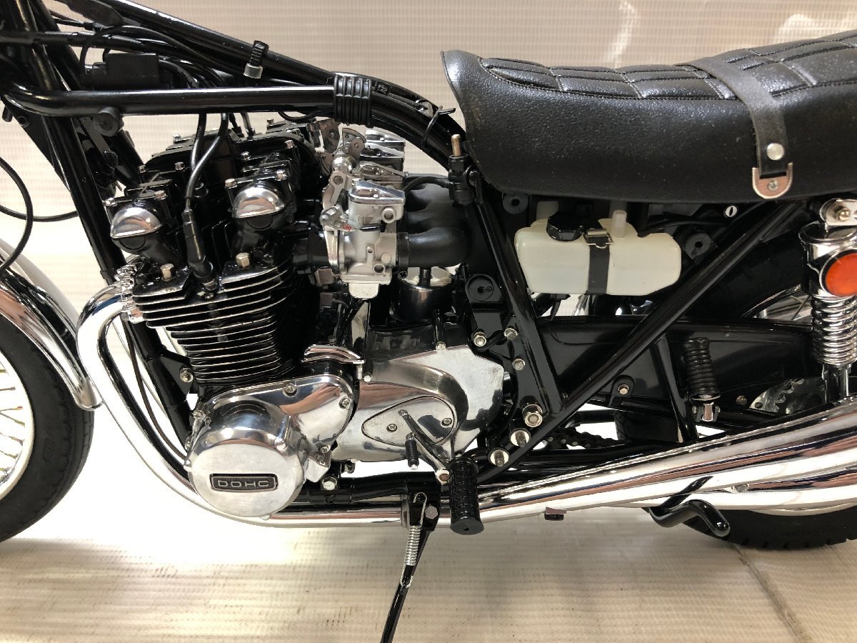 YAMATO やまと Kawasaki Z2 750RS 1/6スケール ミュージアムモデル カワサキ ミニカー 自動車 バイク模型【ジャンク・現状品】[37-0323-N3]の画像5