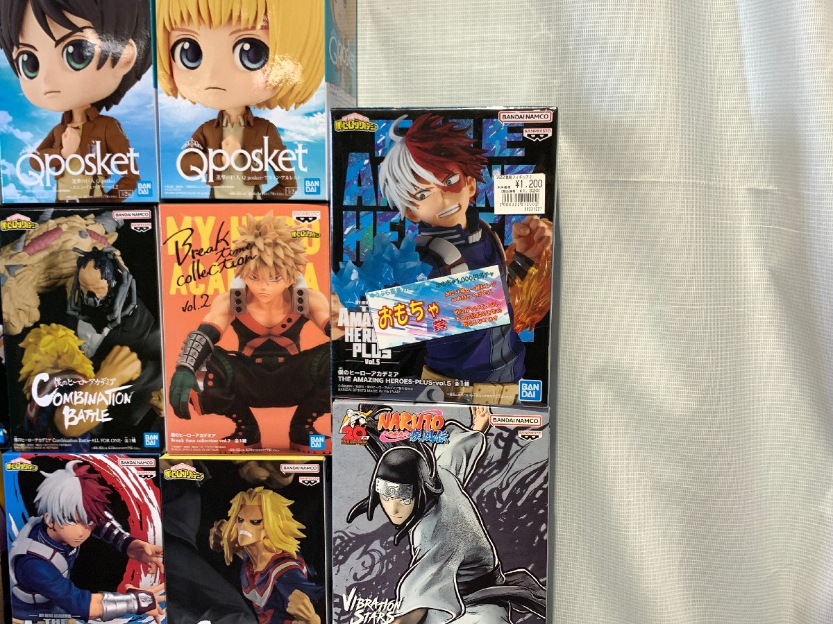 1 jpy ~ unopened prize figure 30 piece summarize Q posket etc. .. hero red te mia NARUTO... blade ... . person other [322-0326-E2]* superior article *