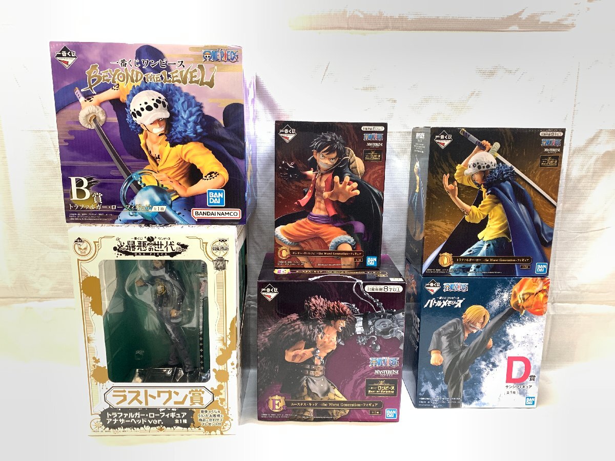 1 jpy ~ unopened most lot One-piece figure 6 point low B.D. last one ./ Kid E./rufiC. Sanji D. summarize [30] superior article 