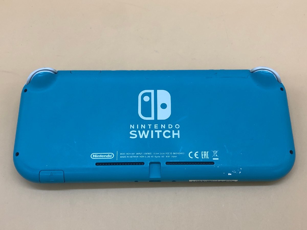 1円～ SWITCH Lite ターコイズブルー HDH-001 任天堂 スイッチ 【ジャンク・現状品】本体 動作不良/不明/難有り等 不明 [296-0328-T4]_画像1