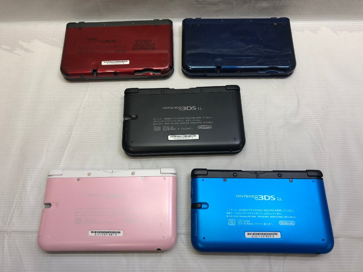 1円～ 3DS/2DS/DS 24台まとめ new3DSLL②/3DSLL③/new3DS②/他 ニンテンドー【ジャンク・現状品】動作不良/不明/難有り等 [292-0329-T1]の画像3