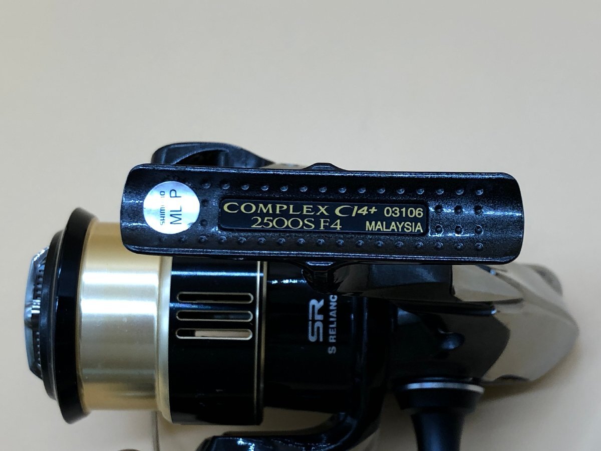 SHIMANO/シマノ 13 COMPLEX/コンプレックスCI4+ 2500S F4 スピニングリール 釣り 釣具 フィッシング ☆良品☆[62-0210-E3]_画像5