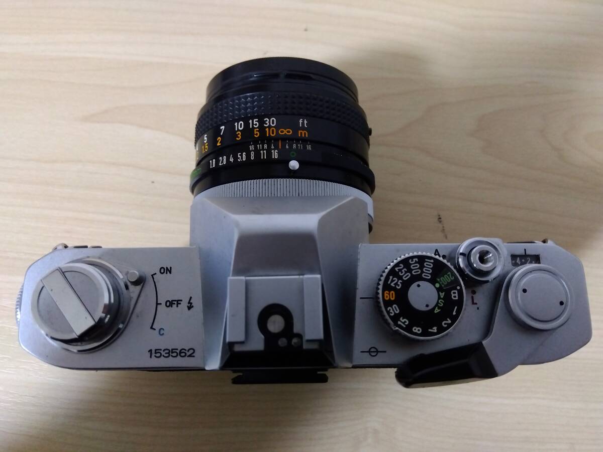 [004] Canon キヤノン FTb QL/FD 50mm F1.8 S.C. レンズキット_画像3