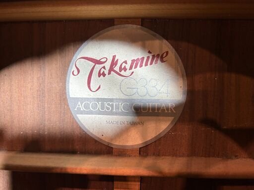 ◆ タカミネ Takamine G334 アコースティックギター 海外モデル ◆_画像4