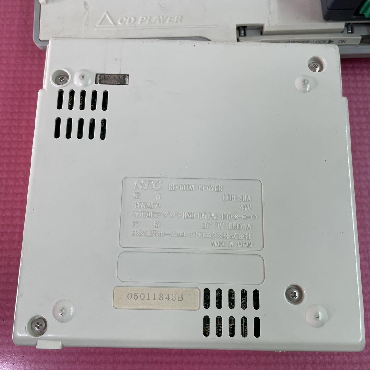 NEC-PC/Engine CD-ROM2 present condition goods 