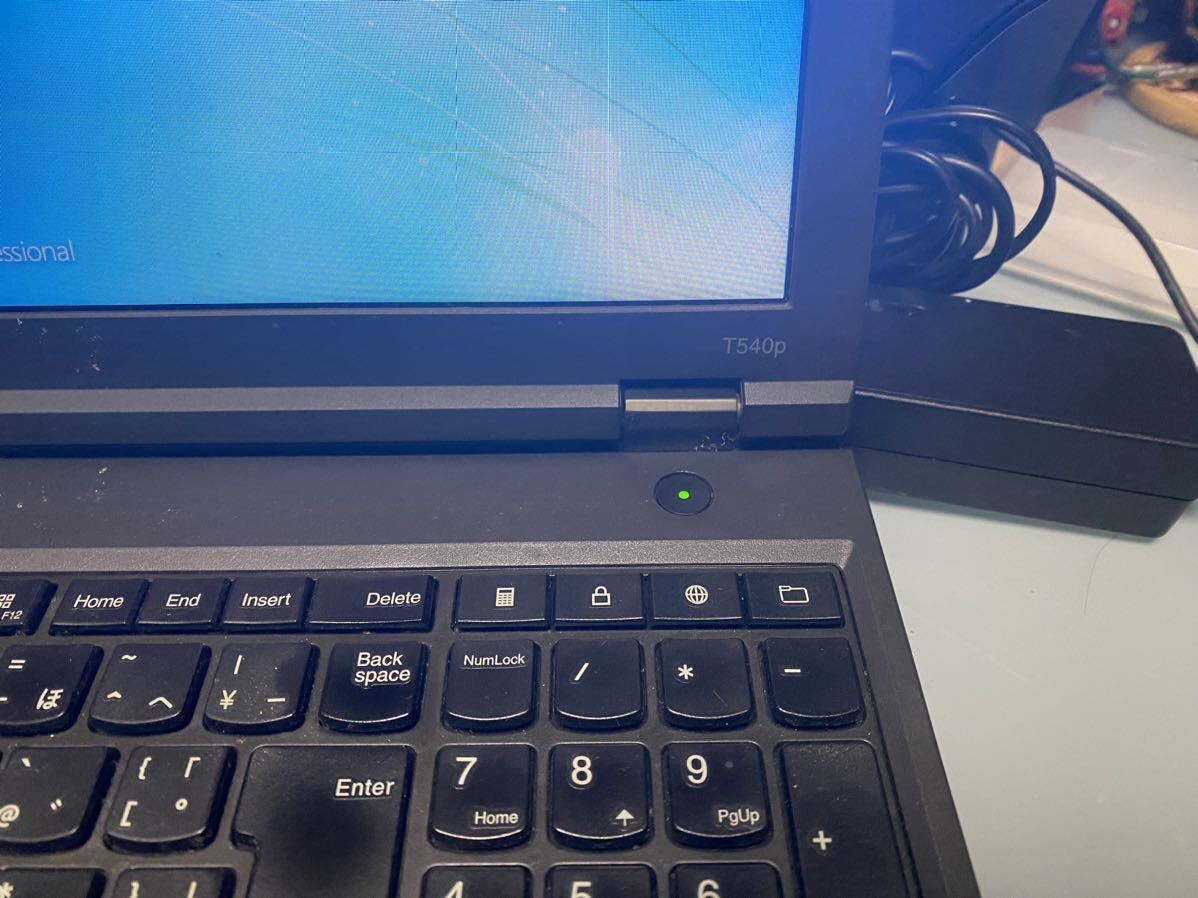 レノボ ThinkPad OS Windows7 ノートPC Lenovo T540p Core i5-4300M 2.6GHｚ メモリ4GB HDD500GB オフィス Adobe 9 Standart アドビ_画像4