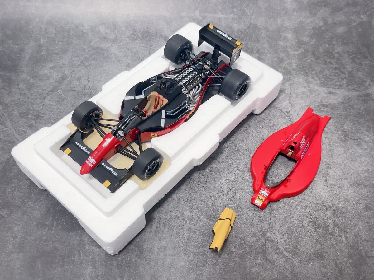 ★超美品　エグゾト 1/18 フェラーリ 641/2 メキシコGP 優勝 アラン・プロスト 1990 Exoto Ferrari #1 京商_画像5