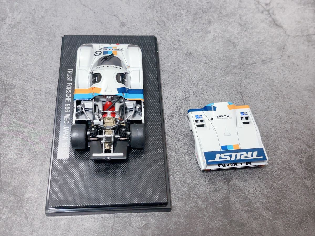 絶版　超美品　EBBRO　エブロ　1/43　TRUST PORSCHE 956 WEC JAPAN 1983 (WHITE) 　トラスト　ポルシェ　ウェックジャパン