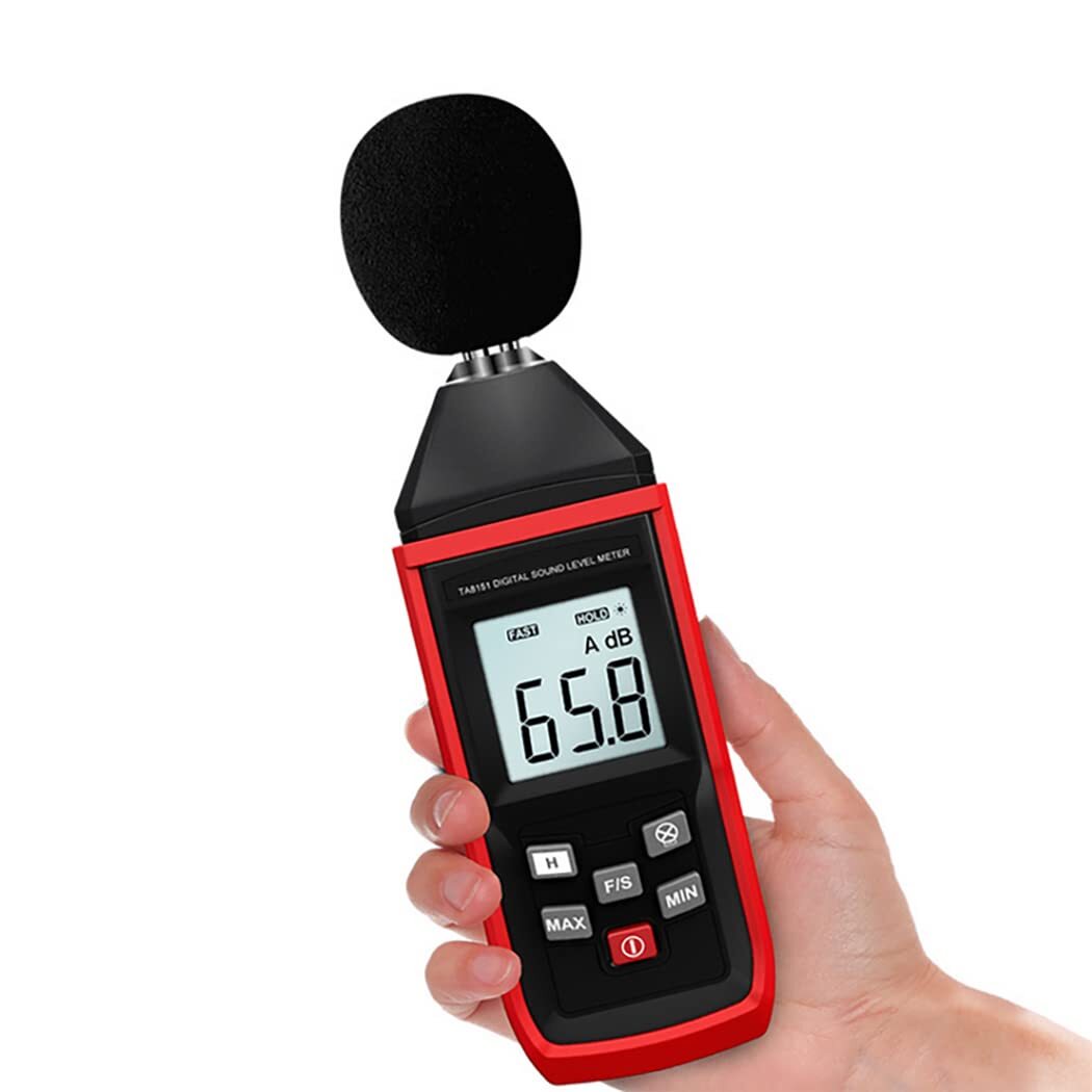 OBEST デジタル騒音計 新規電池付き デシベル計 ノイズ測定器 デジタルサウンドレベルメーター 手軽に音圧測定 騒音レベル測定の画像1