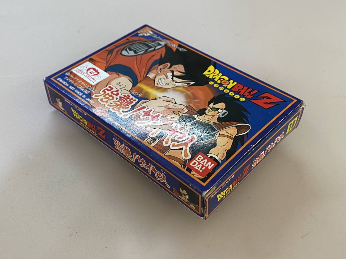 FC 美品　ドラゴンボールZ 強襲サイヤ人　箱説付き　珍品　レア　ファミコン _画像4