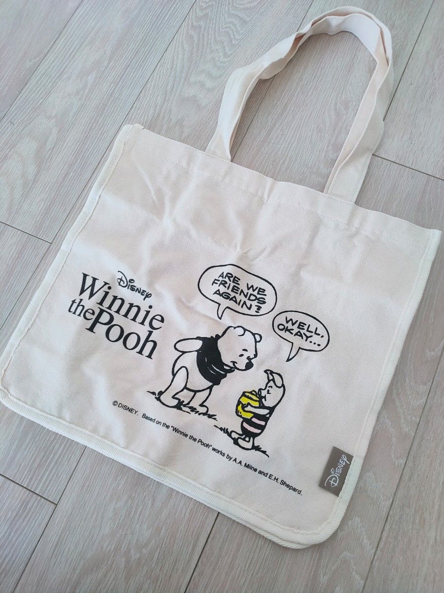 Winnie the Pooh くまのプーさん ／ビッグトートバッグ