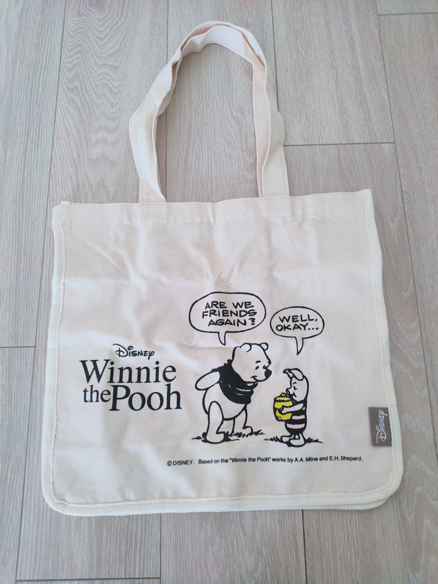 Winnie the Pooh くまのプーさん ／ビッグトートバッグ