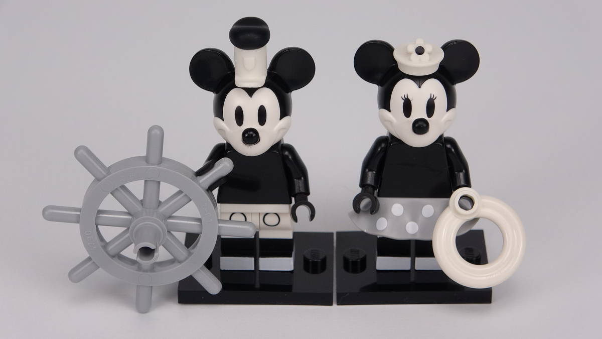 レゴ LEGO ヴィンテージ ミッキーマウス＆ミニーマウス ミニフィギュア ディズニー シリーズ2 71024 未使用品 送料無料_画像1