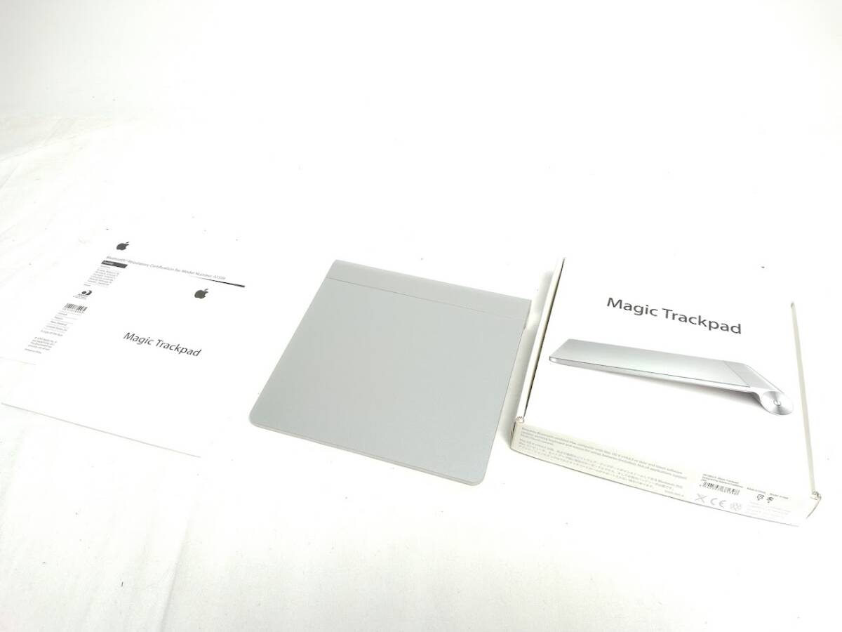 《送料無料》APPLE Magic Trackpad A1339 電池式 マジックトラックパッド アップル 箱・説明書つき_画像1