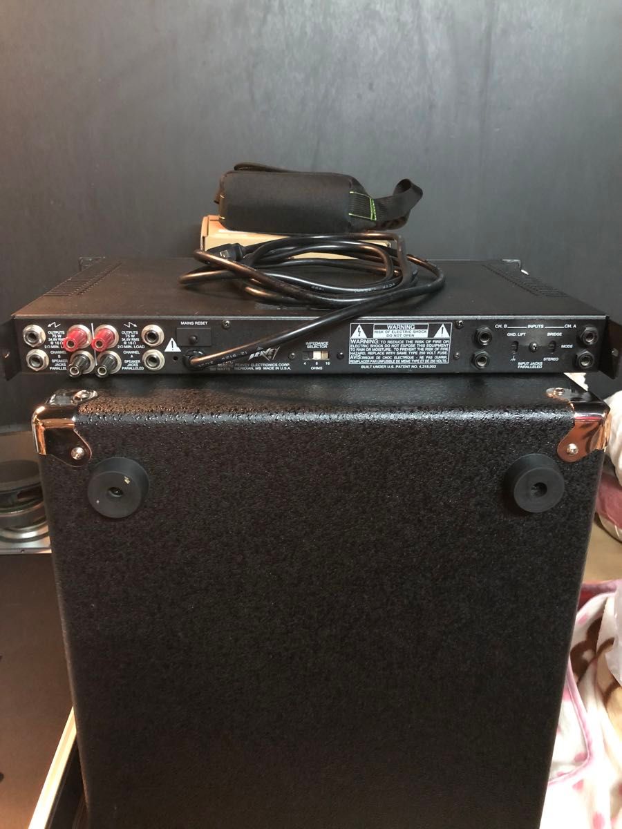 PEAVEY CS200X パワーアンプ　PA ステレオ