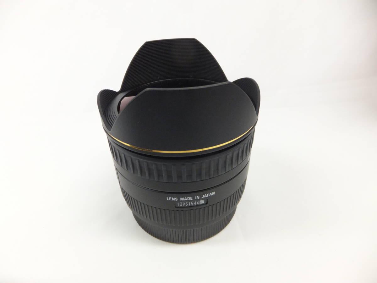  SIGMA　15mm F2.8 EX DG DIAGONAL FISHEYE 付属品付　キヤノン Canon EFマウント 魚眼レンズ フィッシュアイ　AM-FM FISHEYE _画像5