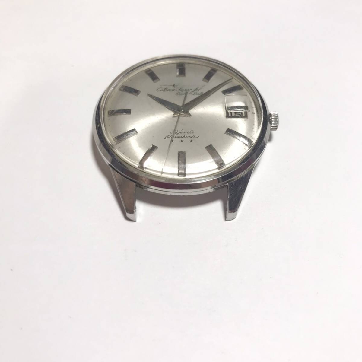 【1円】 時計 CITIZEN シチズン Super Jet Auto Dater スーパージェットオートデーター AD.51507051 39石 3針 ウォッチ 腕時計 不動品_画像3