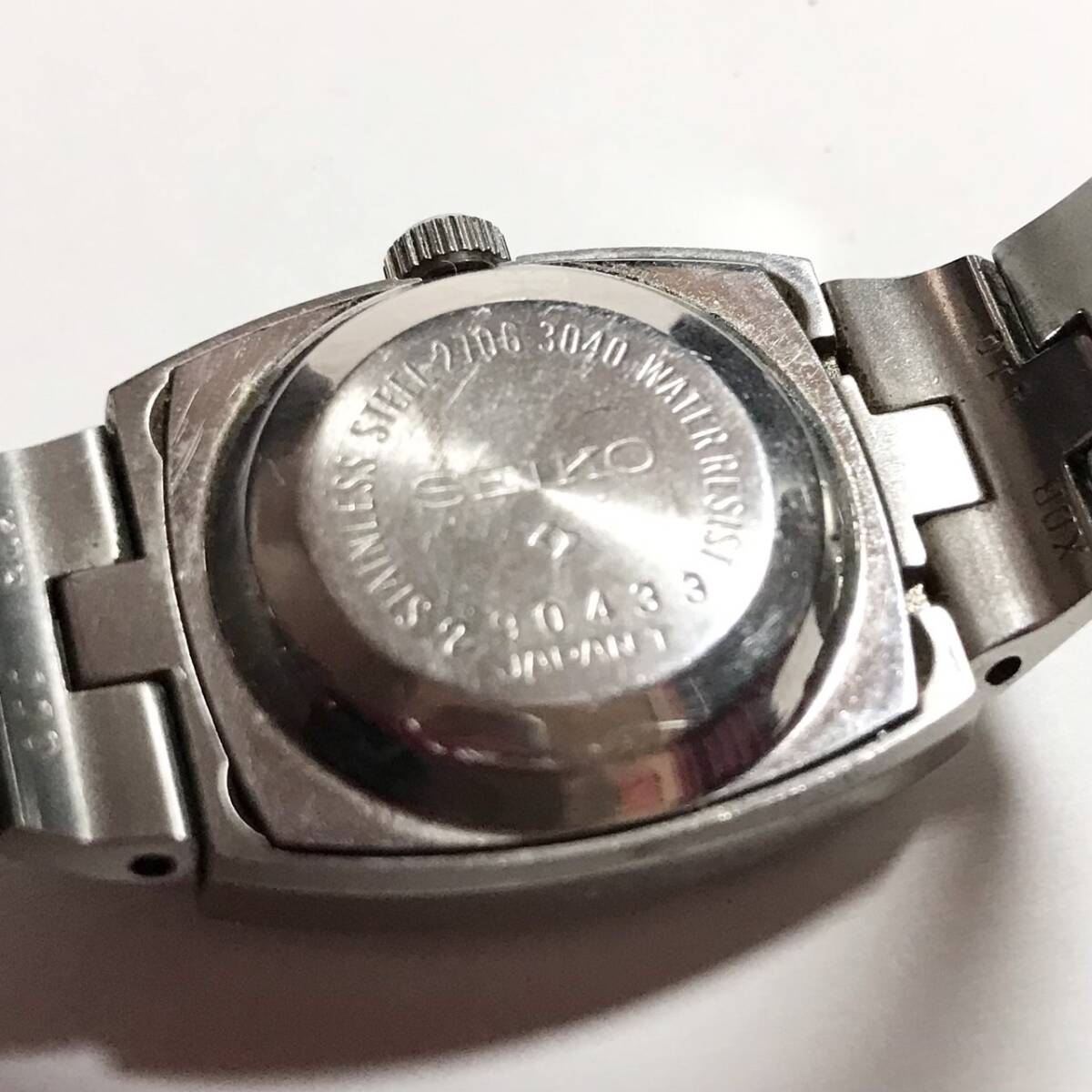 【1円】 時計 SIEKO セイコー 21 JEWELS 21石 2706-3040 AUTOMATIC 自動巻き 3針 カレンダー 腕時計 ウォッチ 稼働品の画像2