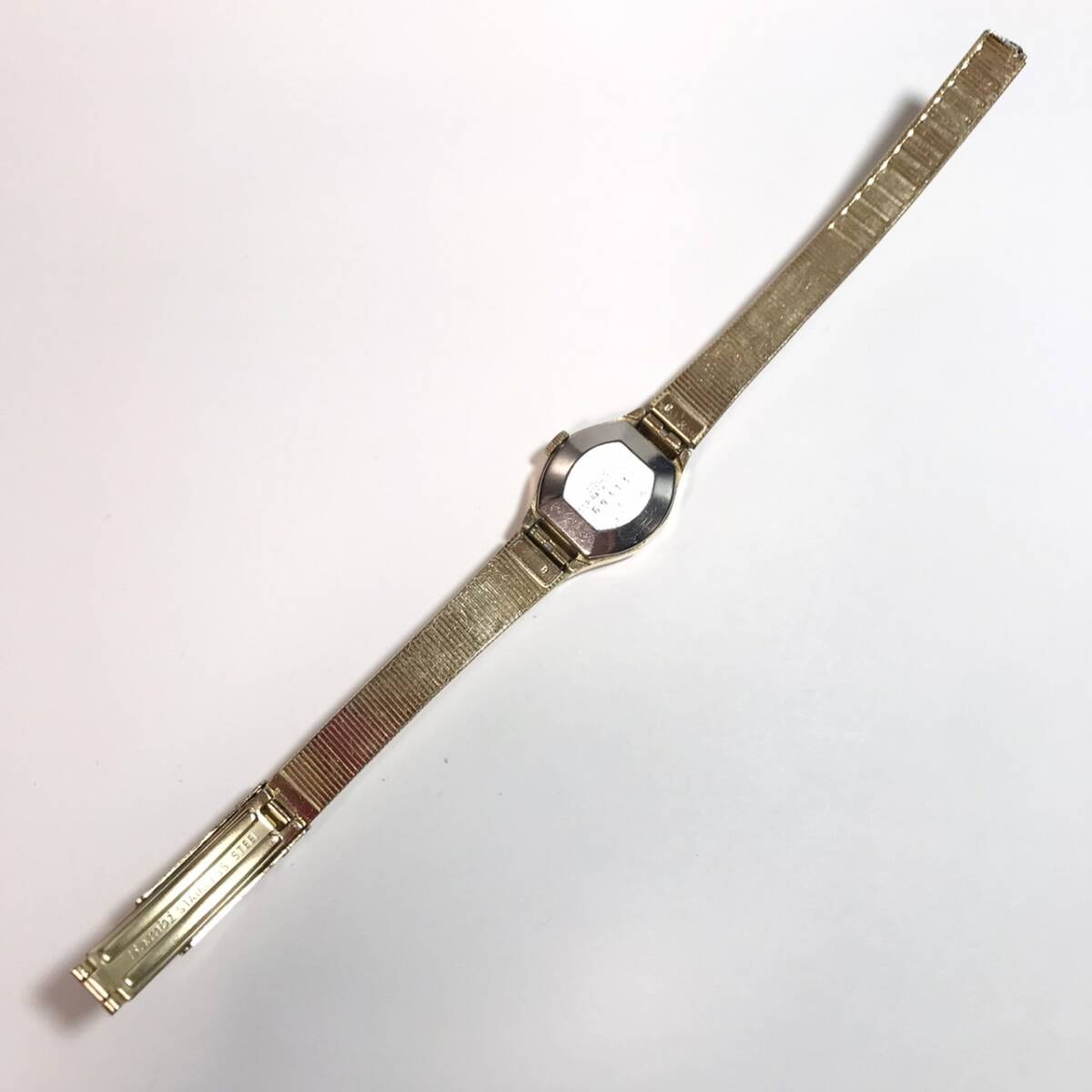 【1円】 時計 SIEKO セイコー 21 JEWELS 21石 1104-3390 手巻き 3針 ゴールド系 腕時計 ウォッチ 稼働品の画像4