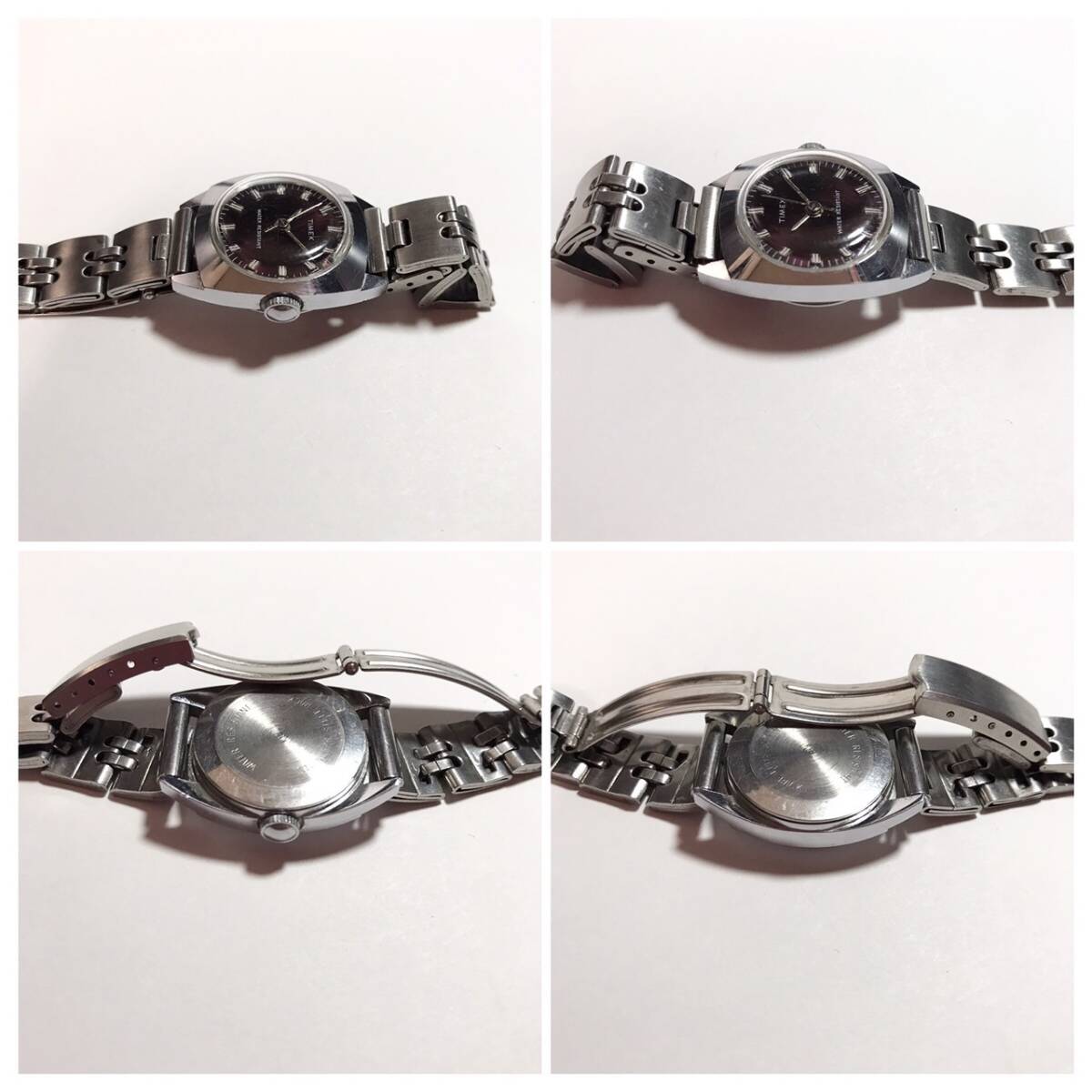 【1円】 時計 TIMEX タイメックス 自動巻き 3針 ラウンド 腕時計 ウォッチ 稼働品の画像3